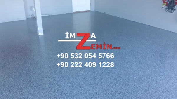 Mavi Taş Desenli Mineflo