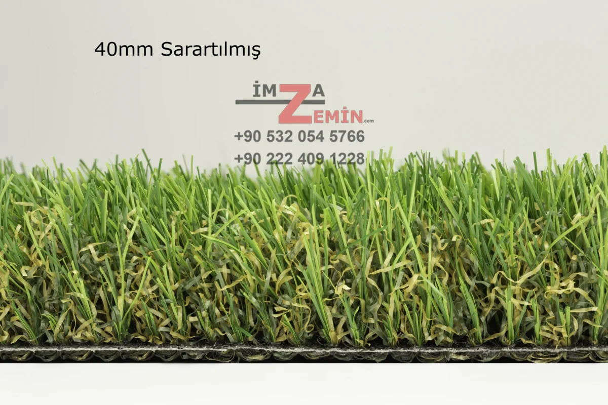 40mm Sarartılmış Çim Halı