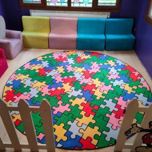 Baskılı Çocuk Halısı