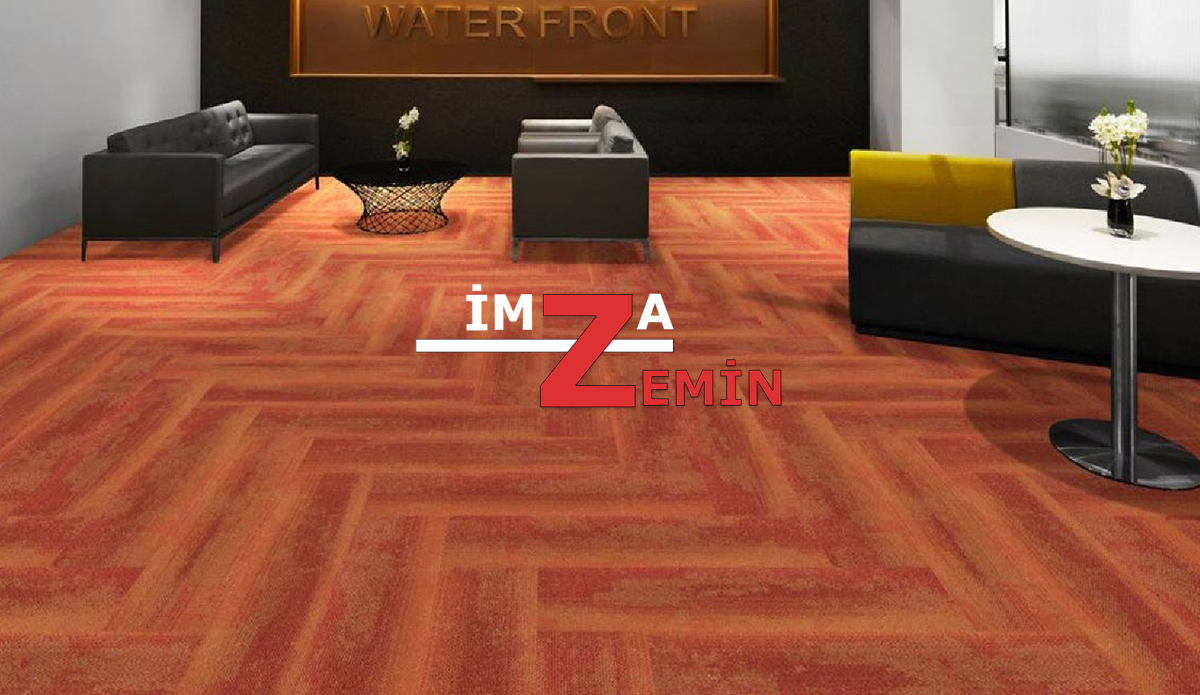 Saxony Karo Halı Karışık Renkli Karo Ofis Halısı - Görsel 13