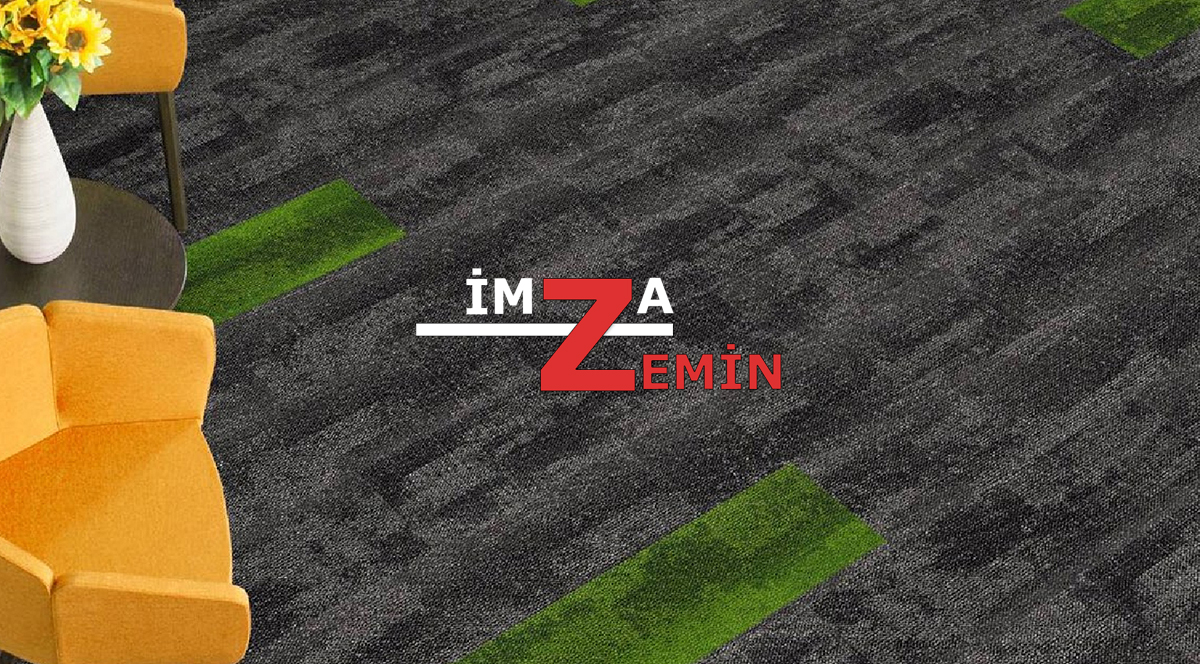 Saxony Karo Halı Karışık Renkli Karo Ofis Halısı - Görsel 12