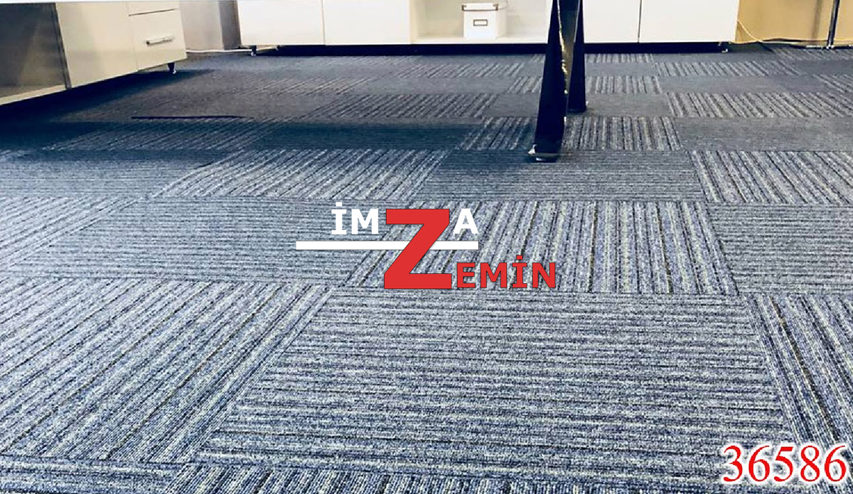 Tek Renk Karo Ofis Otel Halısı Siena Karo Halı - Görsel 3