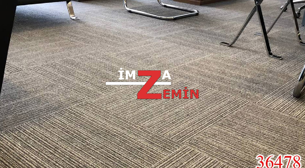 Tek Renk Karo Ofis Otel Halısı Siena Karo Halı - Görsel 5