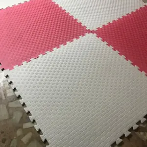 Beyaz Pembe Tatami Minder