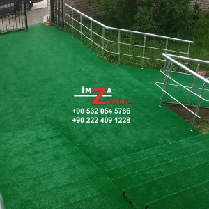 7mm Çim Halı Merdiven Döşeme