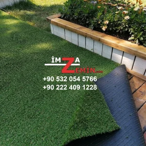 Ahşap Zemin Üzeri Çim Halı