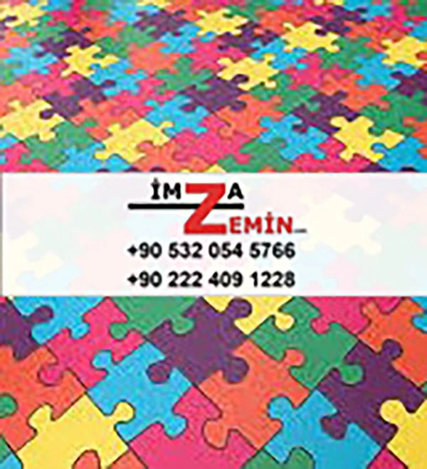 Puzzle Desenli PVC